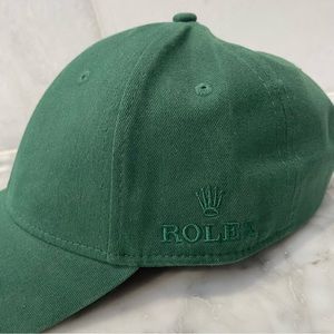 Authentic ROLEX watch hat - ROLEX Green on Green Iconic Crown Logo - Brand New